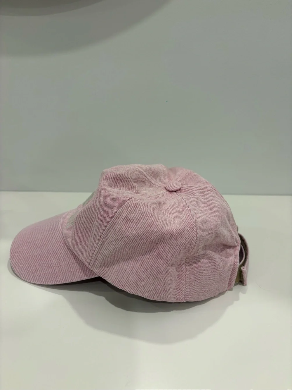 Isabel Marant Pale Pink Logo Cap